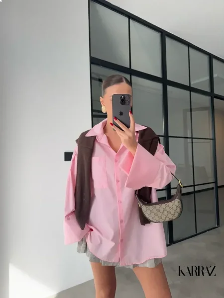 قميص ترند بأكمام