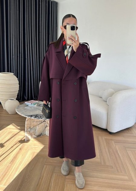 ترنش كوت اوفر سايز